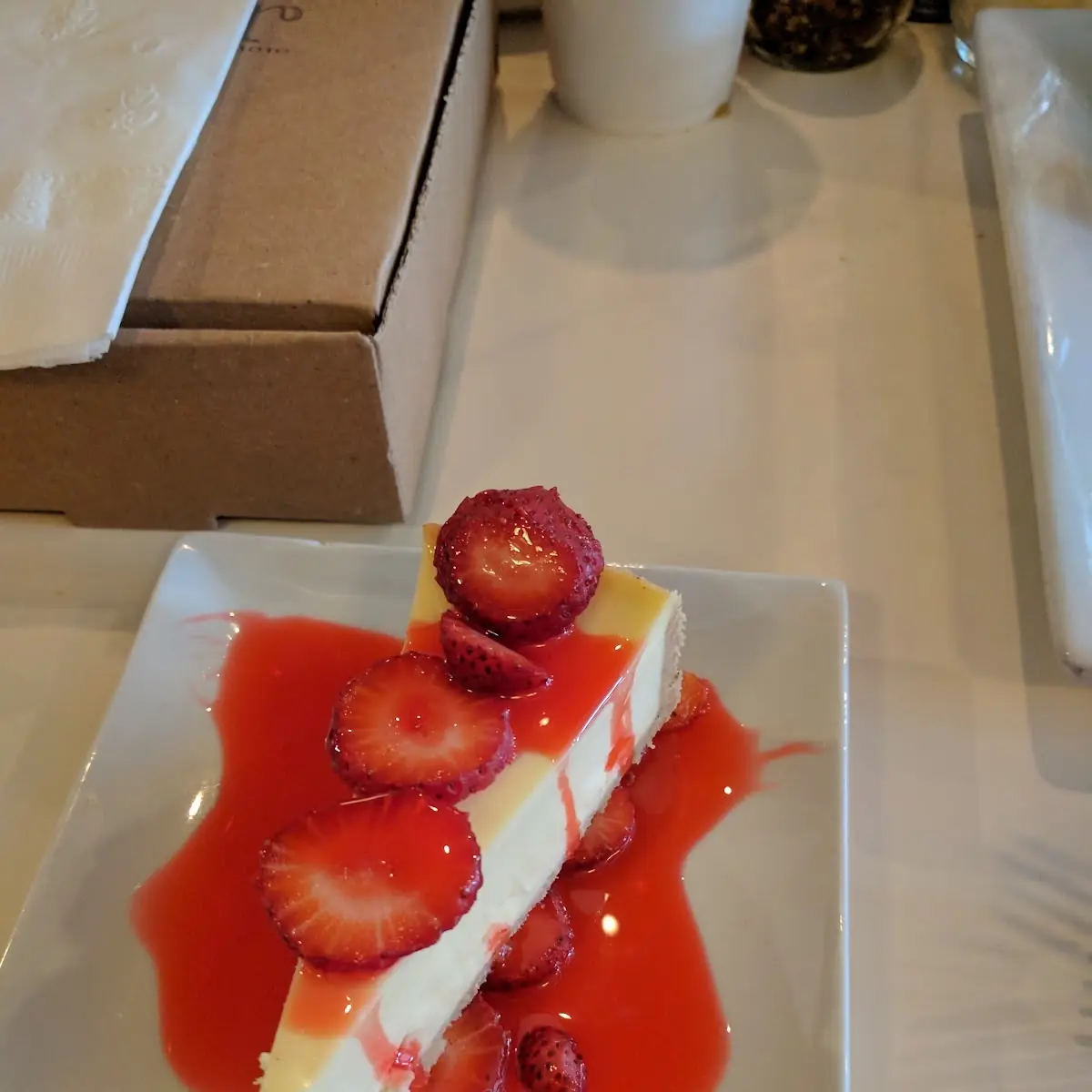 Strawberry Cheesecake Slice