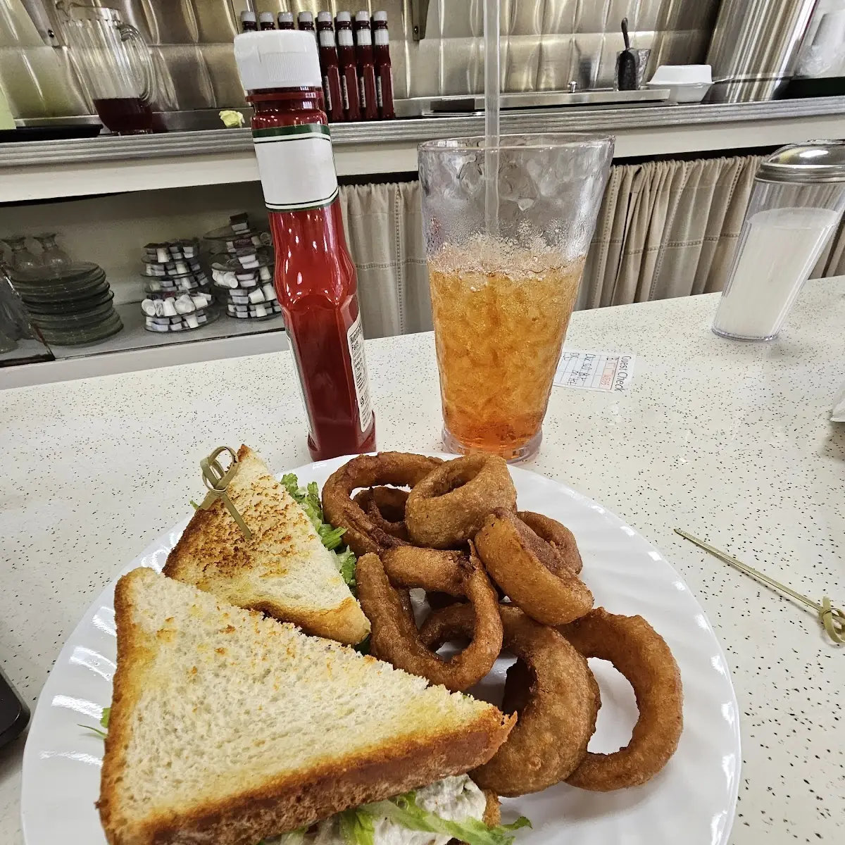 Chicken Salad blt on Toast