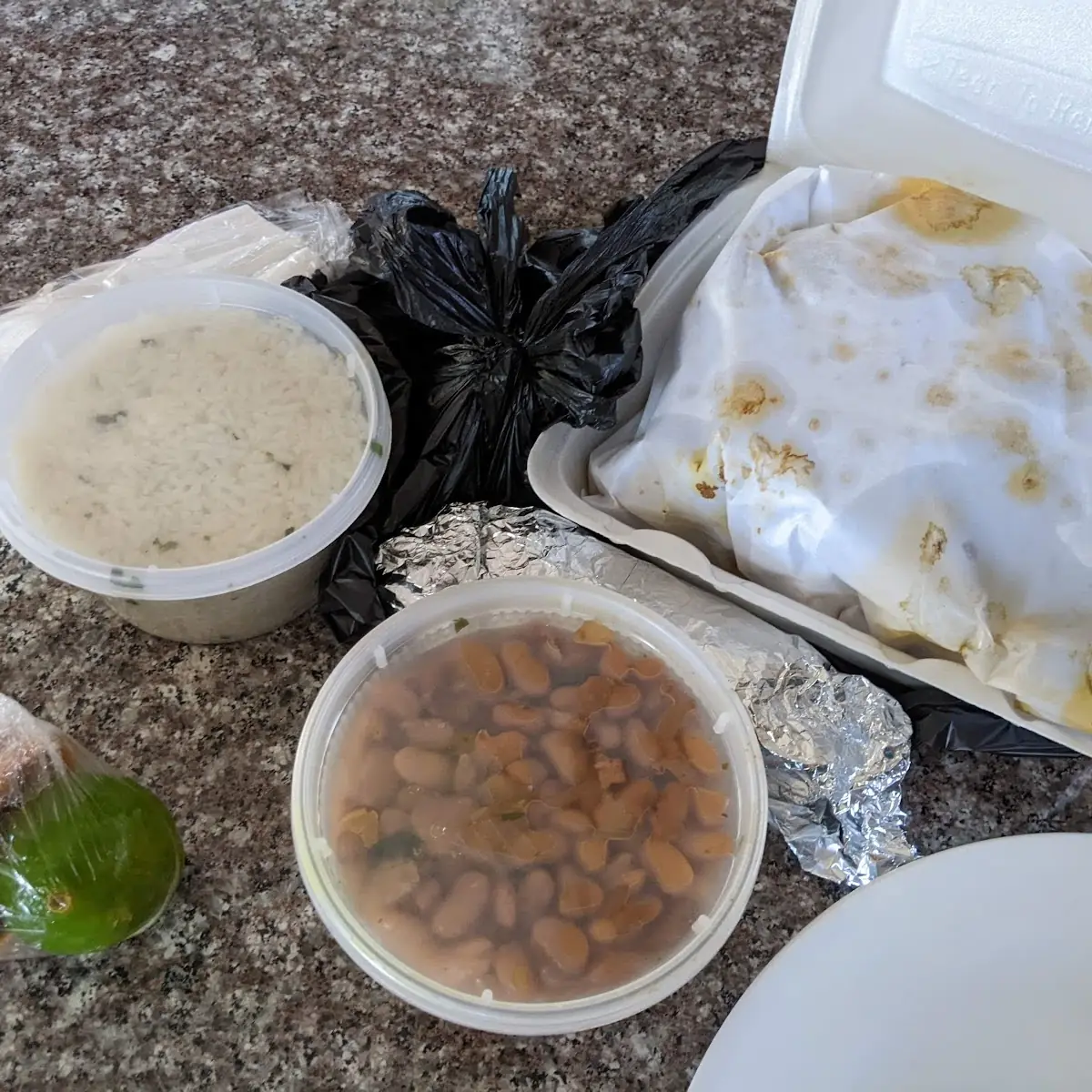 Charro Beans and Lime Rice
