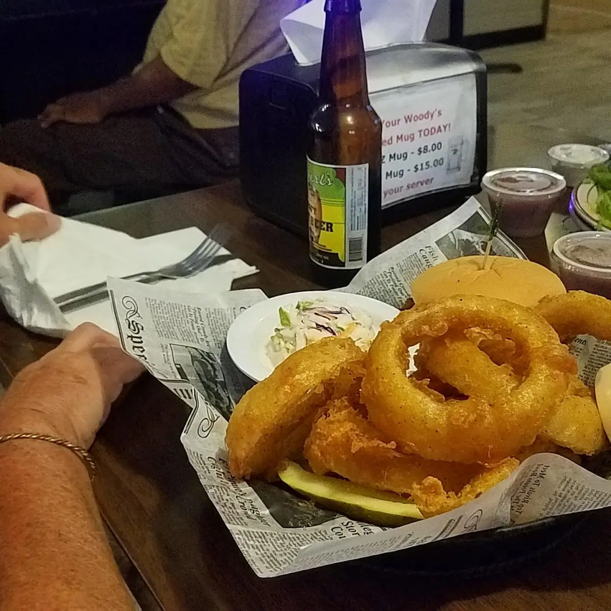 Fried Fish N Onion Rings