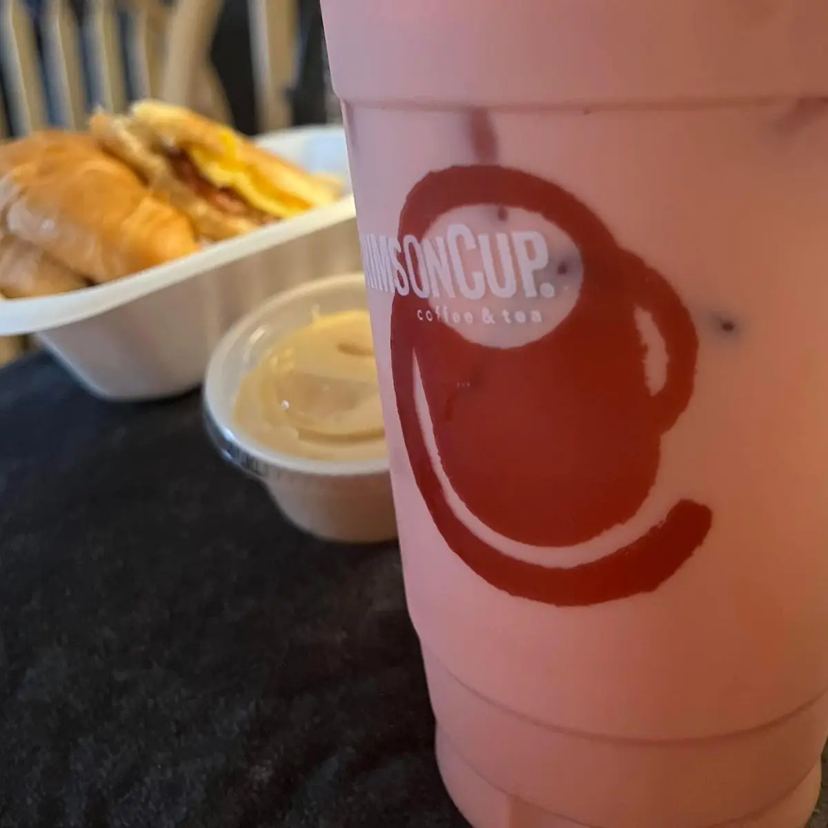 Cherry Amaretto White Chocolate Iced Coffee
