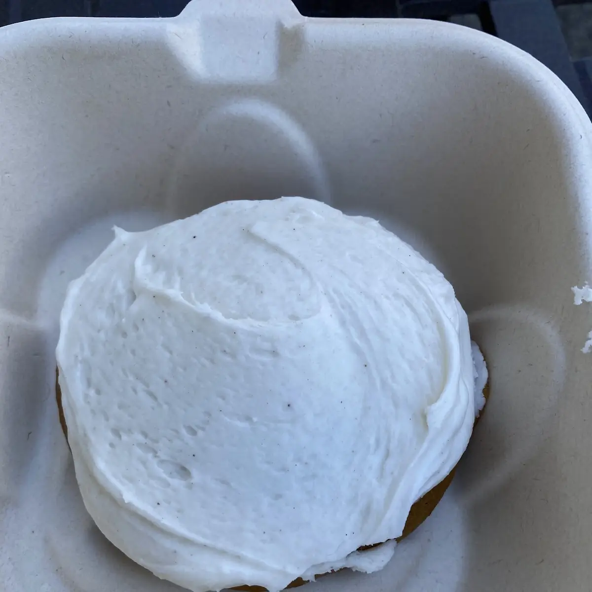 Pumpkin Cookie with Cream Cheese Icing