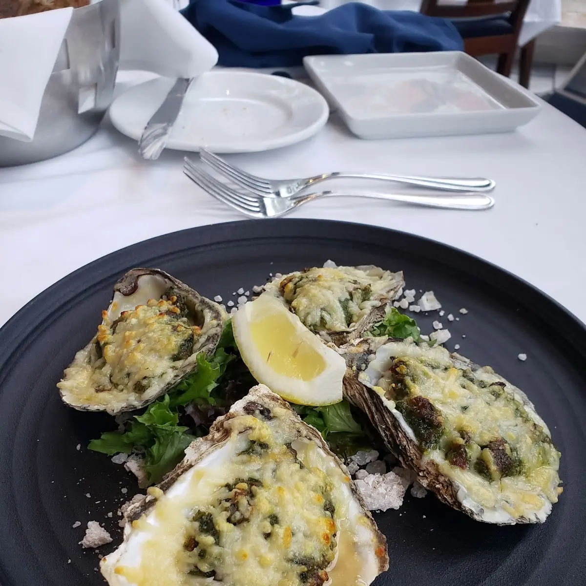 Oysters Rockefeller