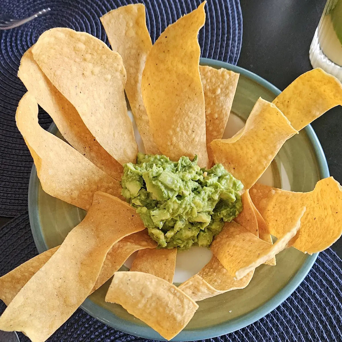 Chips and Guacamole Dip