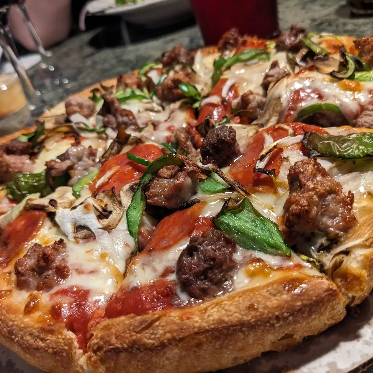 Cheeseburger Pizza