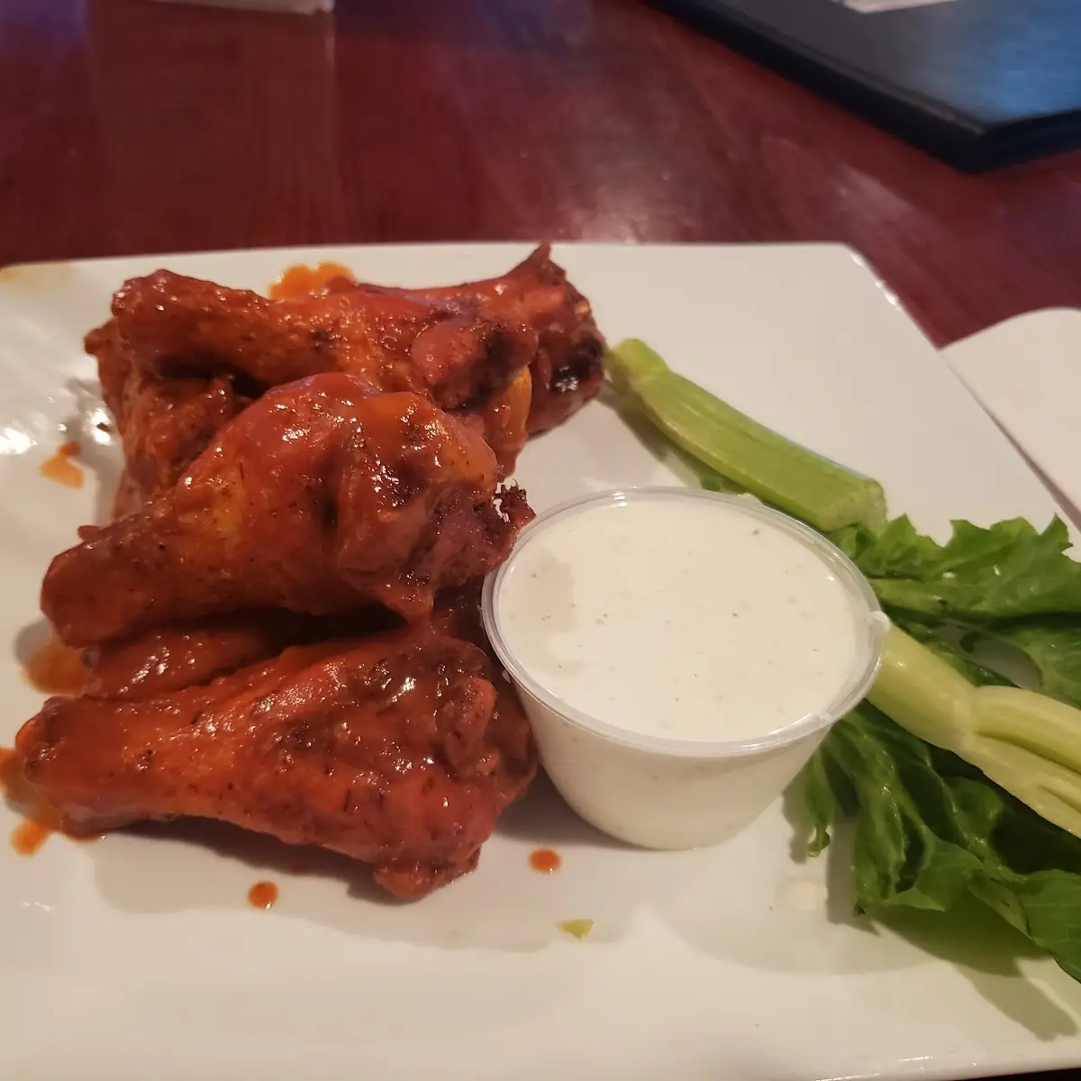 Buffalo Wings and Celery