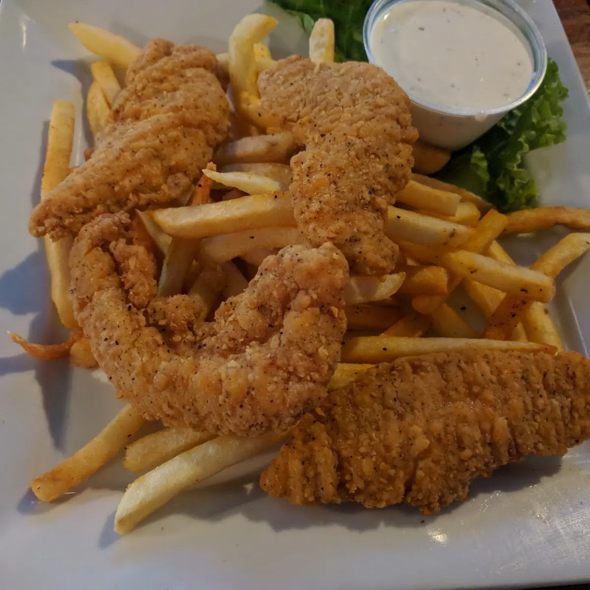 Chicken Strips with Fries