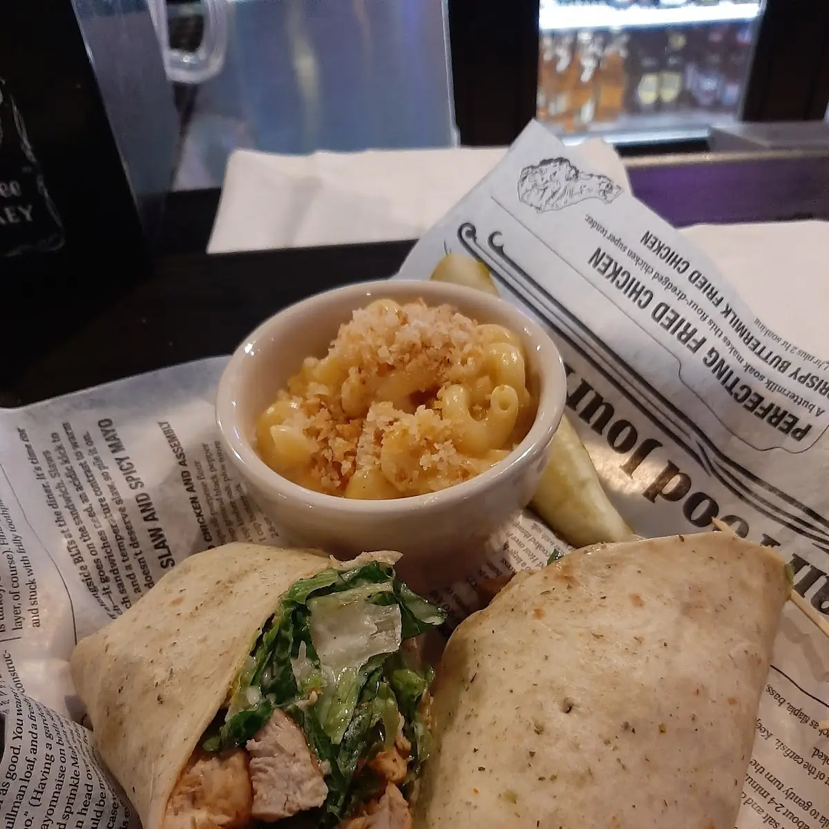 Cranberry Chicken Wrap
