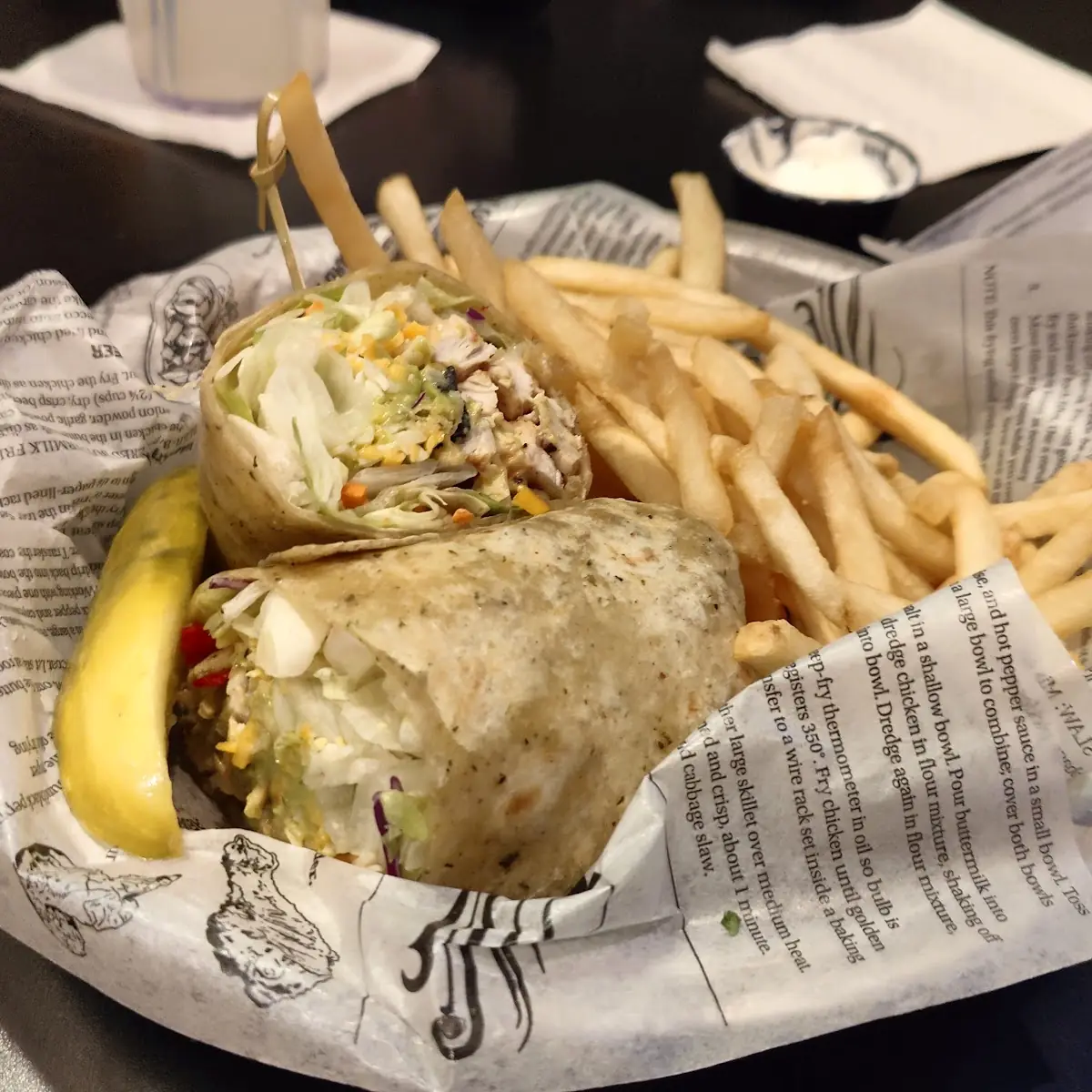 Southwest Chicken Wrap