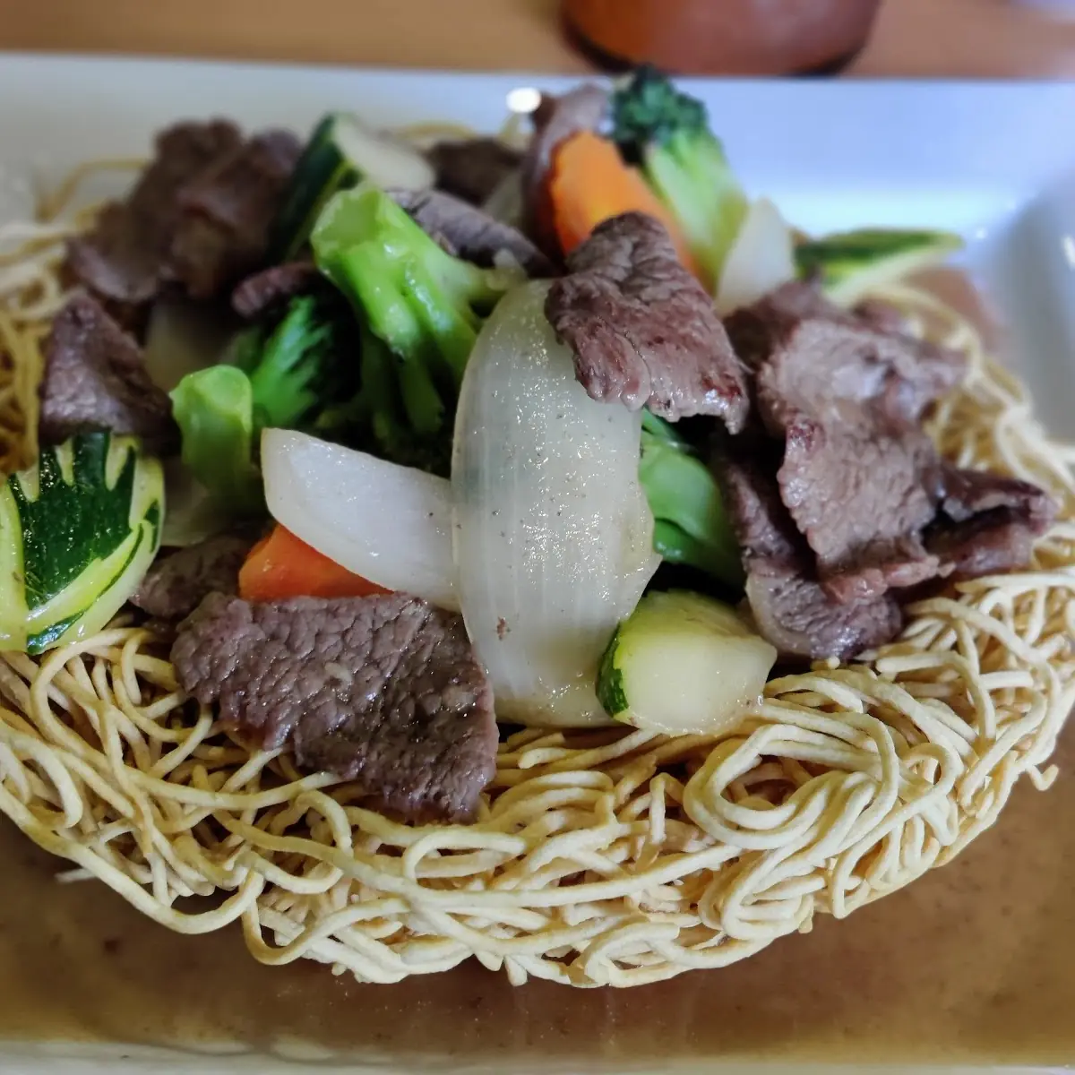 Crispy Stir Fried Noodles