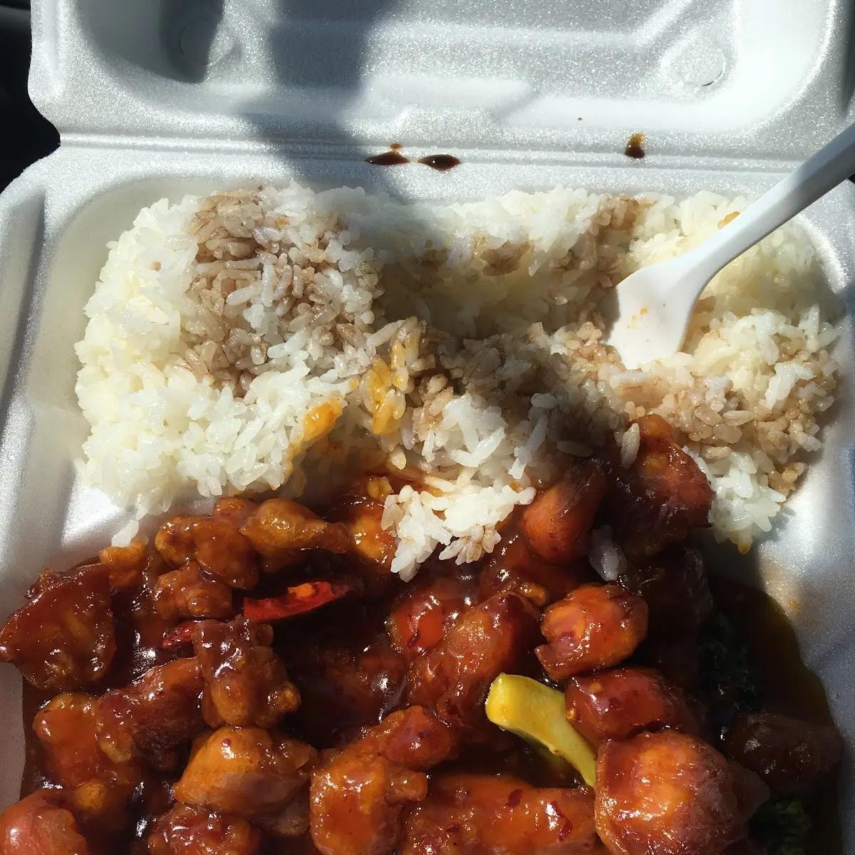 General Tao's Chicken Tray