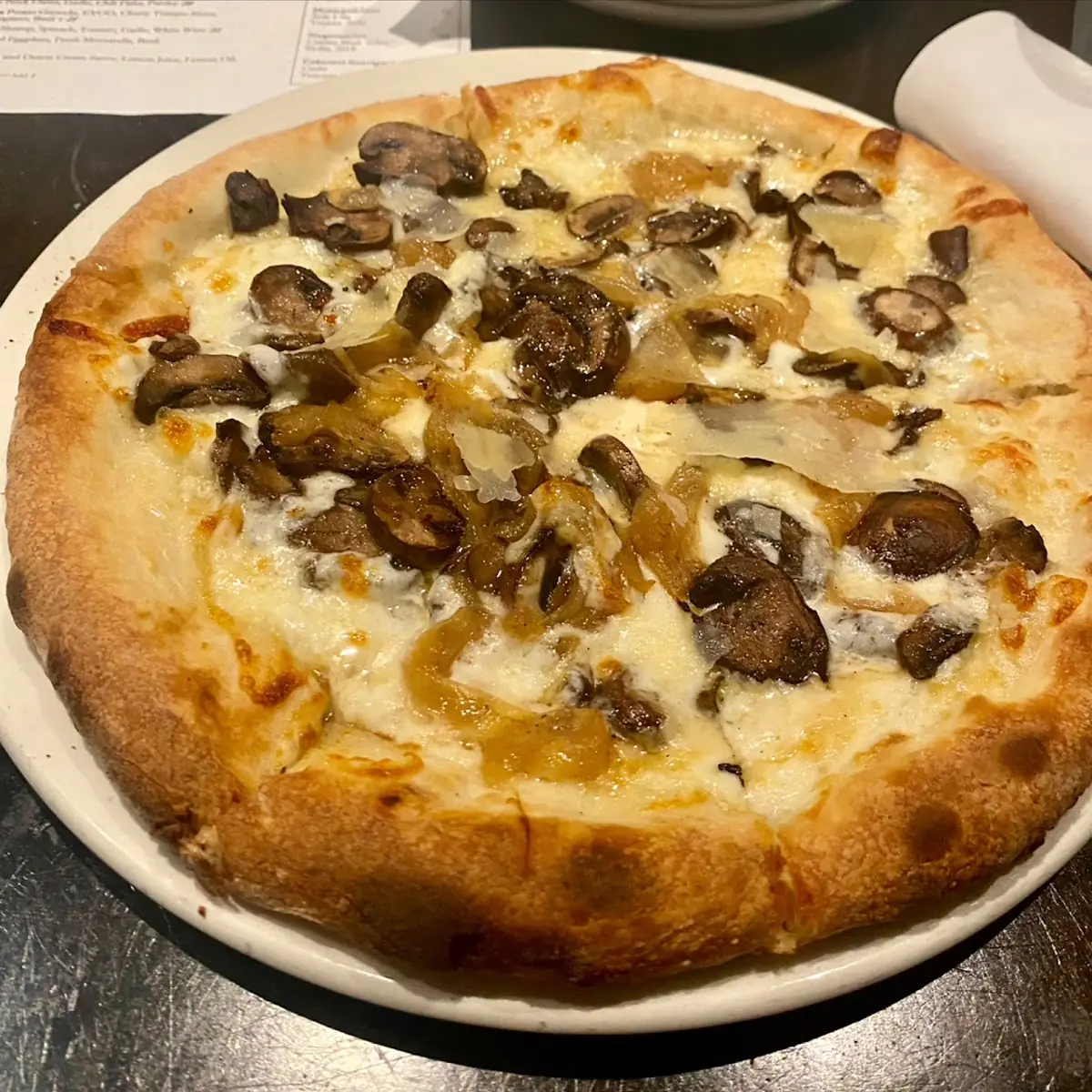 Mushroom Pizza
