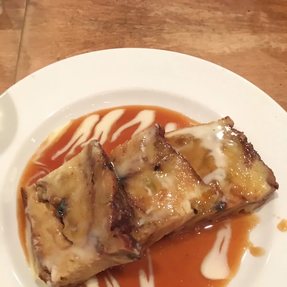 Peach Bread Pudding