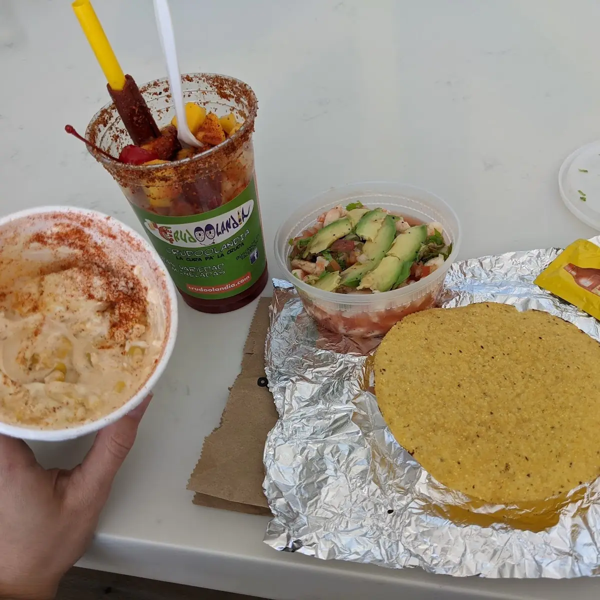 Ceviche Tostada