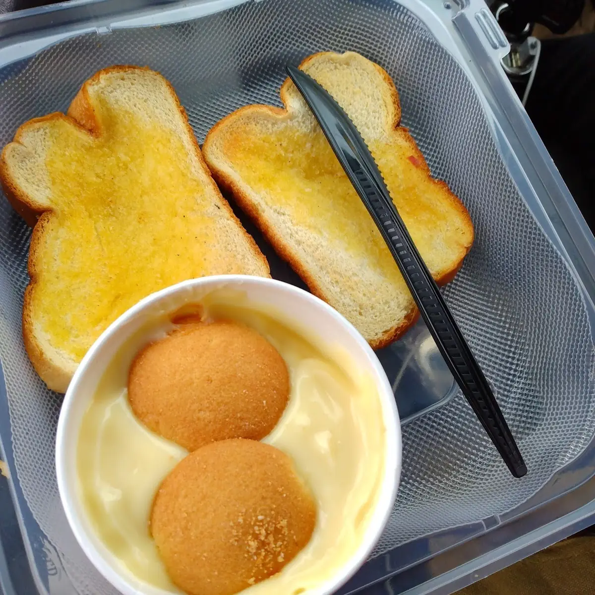 Pudding Garlic Bread