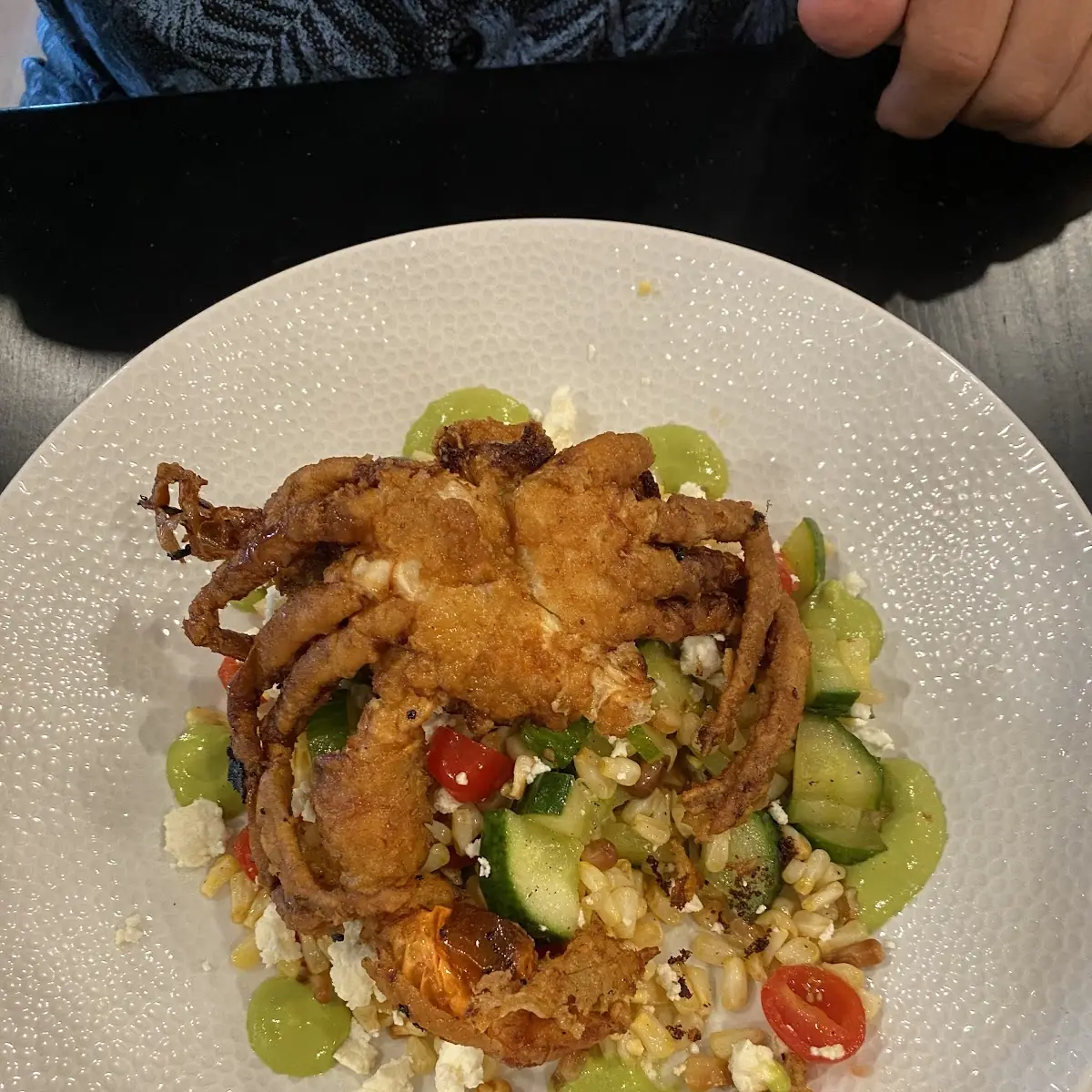 Soft Shell Crab Salad