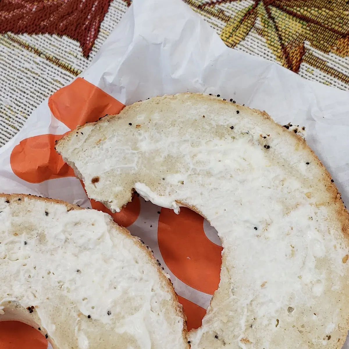 Everything Bagel and Cream Cheese