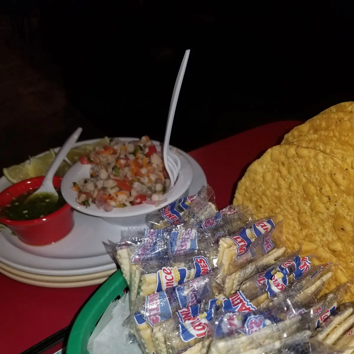 Ceviche Tostada