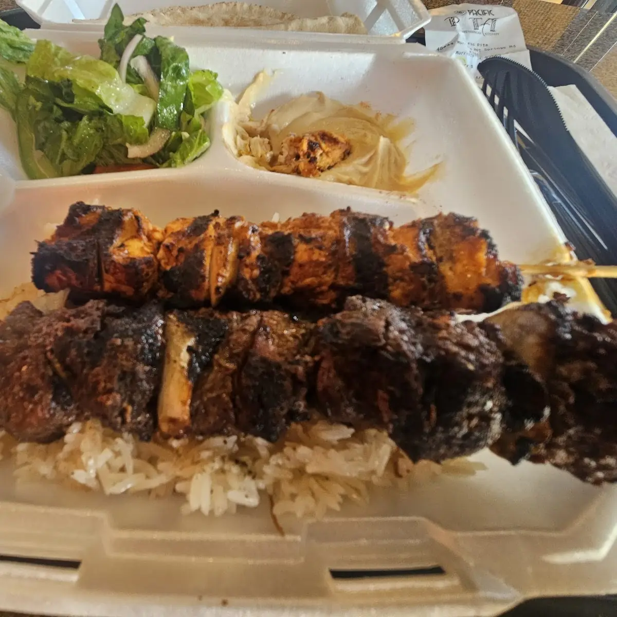 Chicken Shawarma Steak Tip Sub