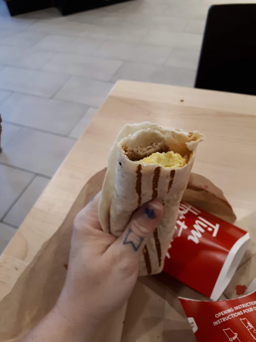 Sausage Breakfast Wrap