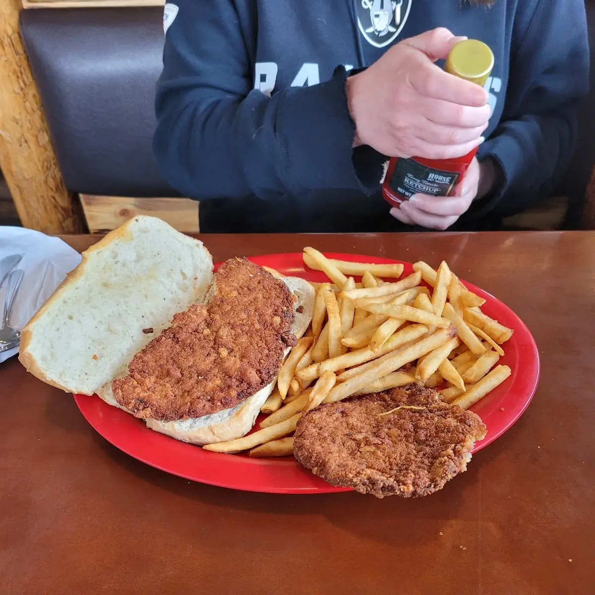 Pork Chop Sandwich