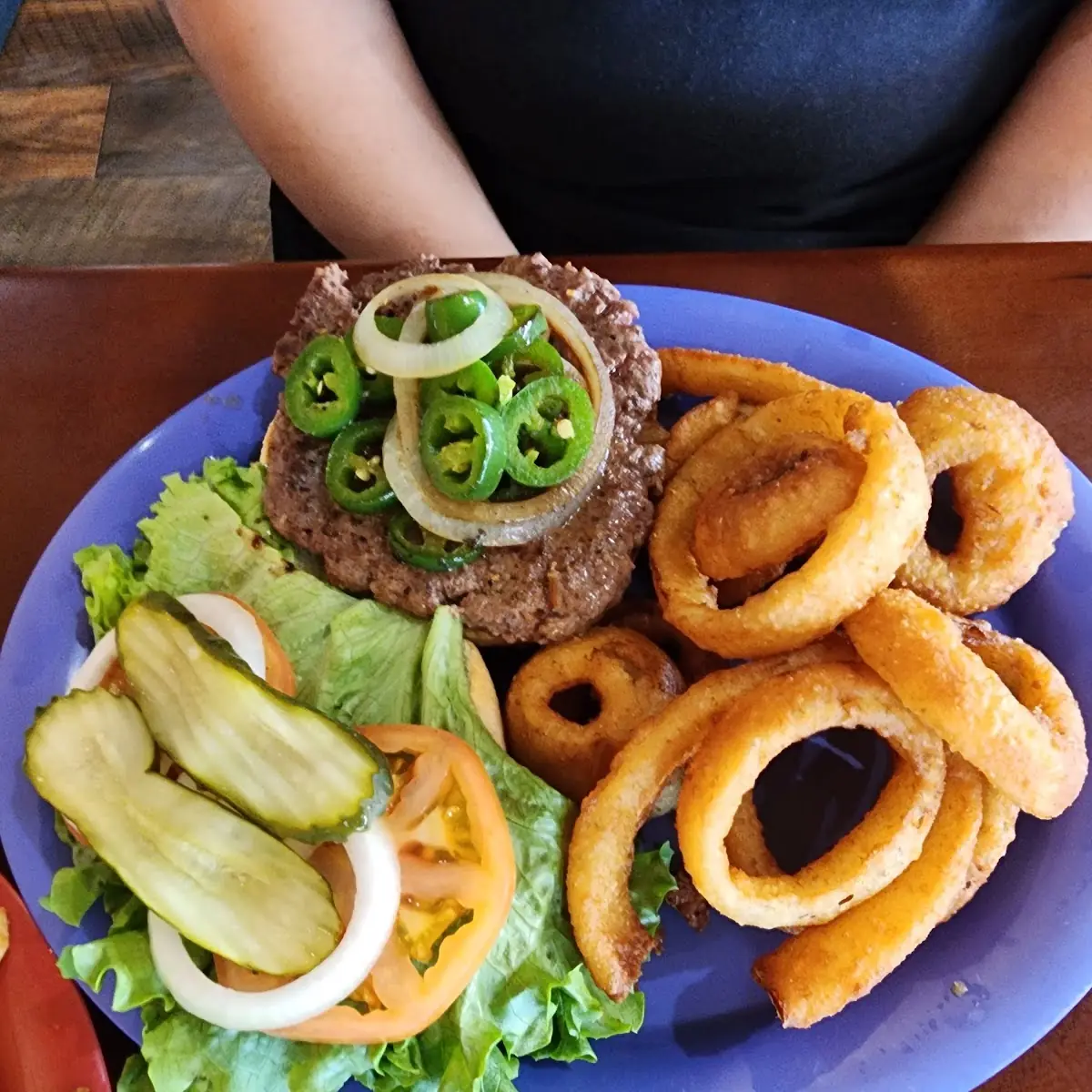Thunder Burger & Onion Rings