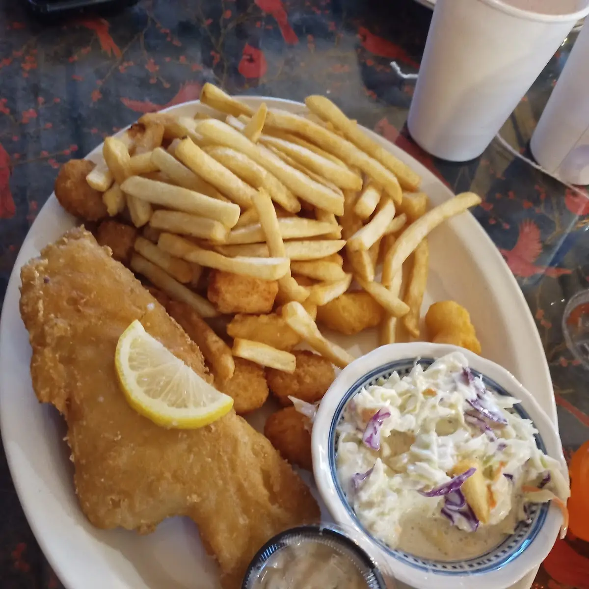 Fried Seafood Platter Special