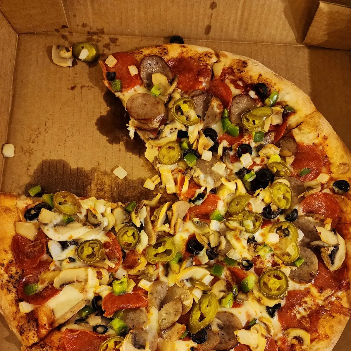 Supreme Pizza with Jalapeno
