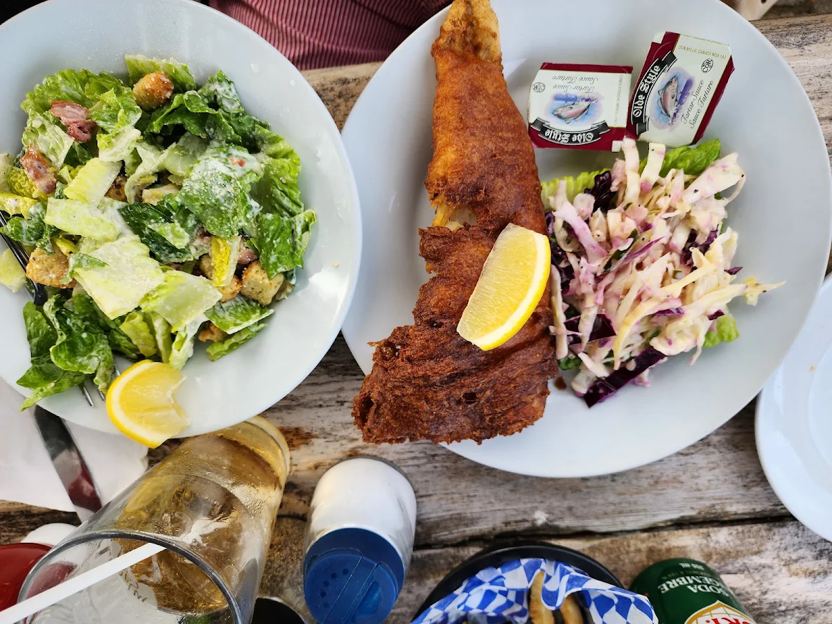 Fish and Chips Sub Salad