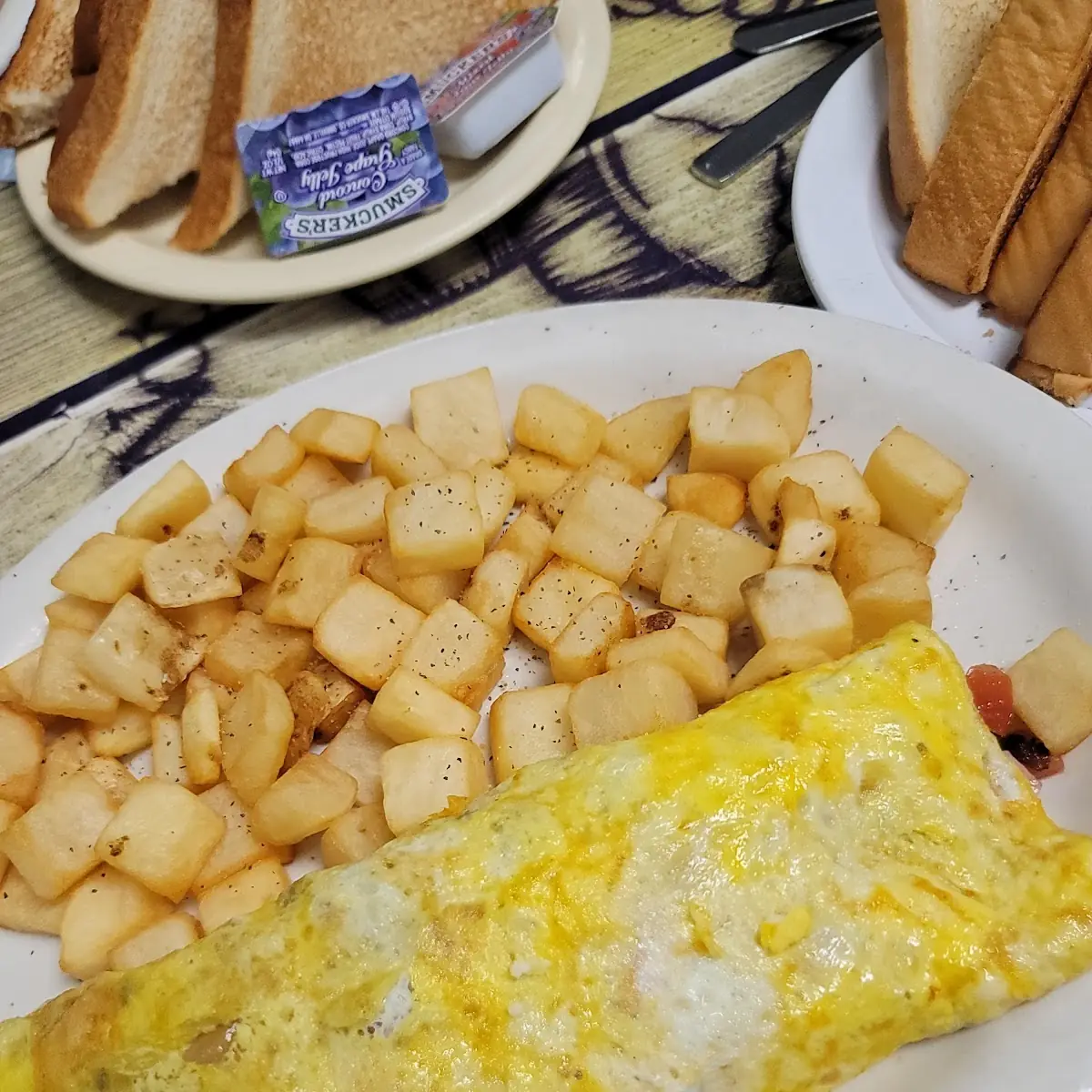 Egg Omelet with American Cheese