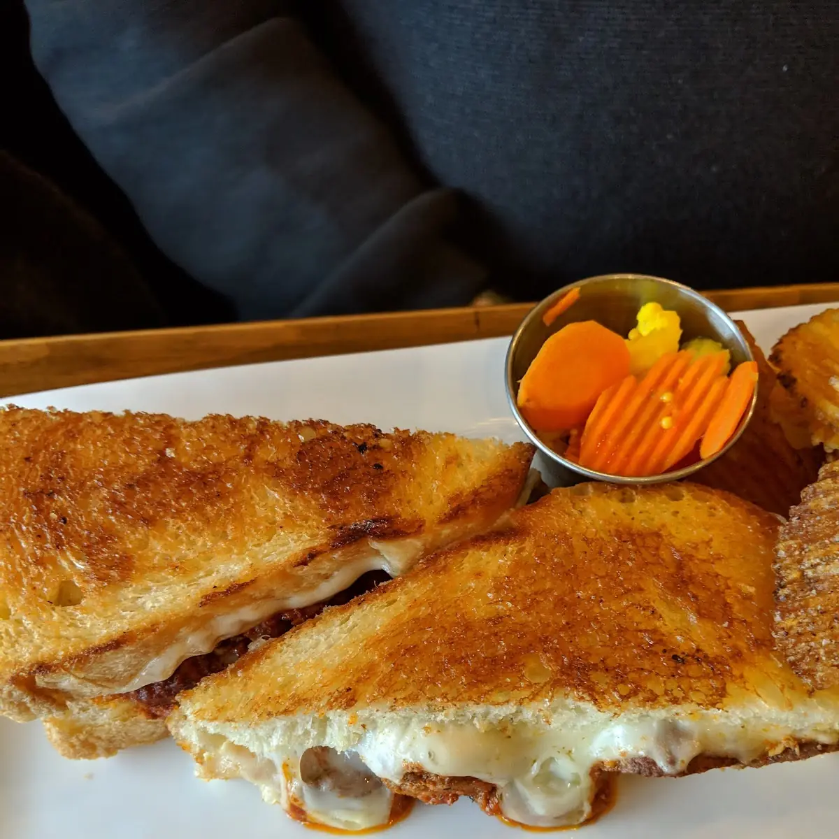 Meatball Grilled Cheese Sandwich
