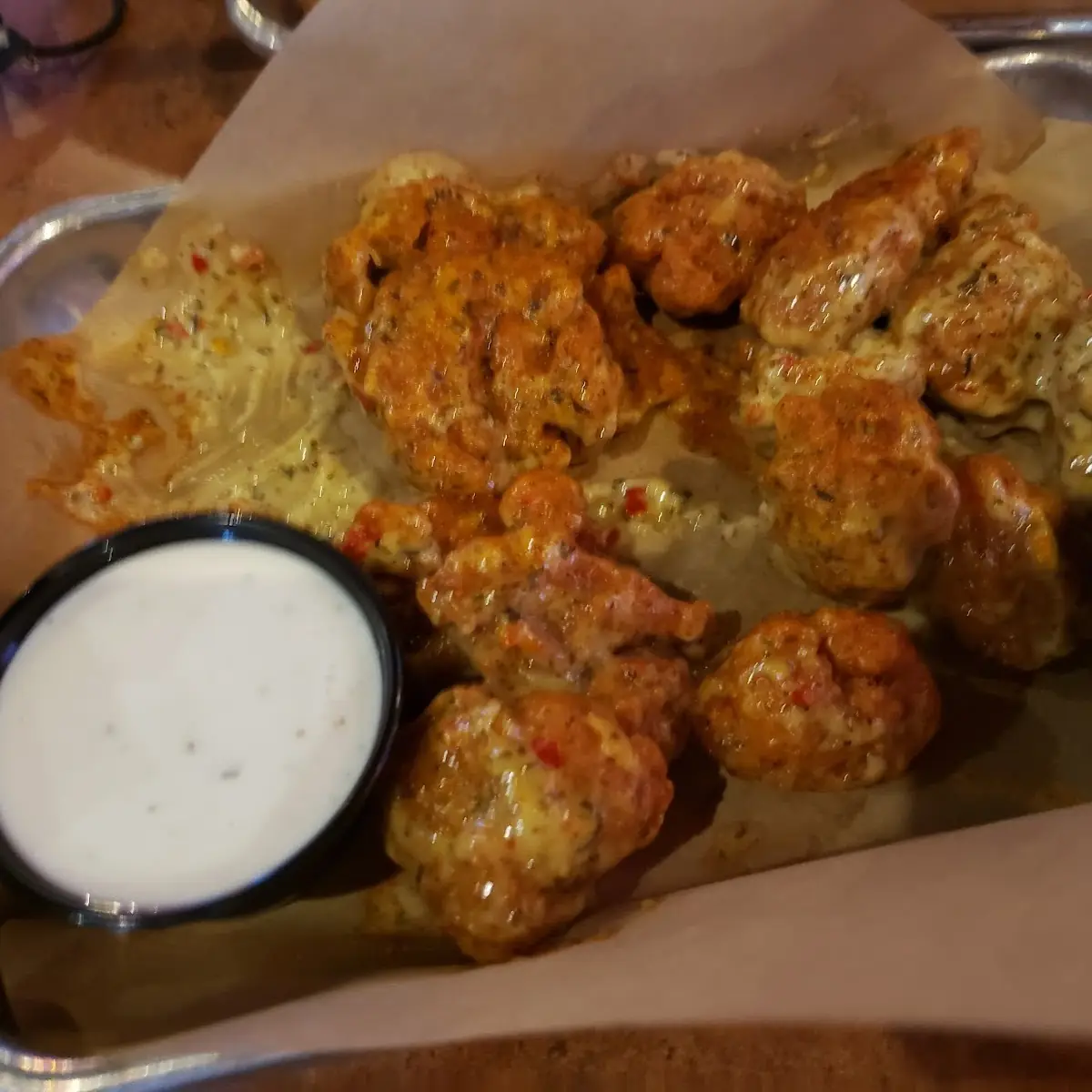 Boneless Wings Pizza Flavored