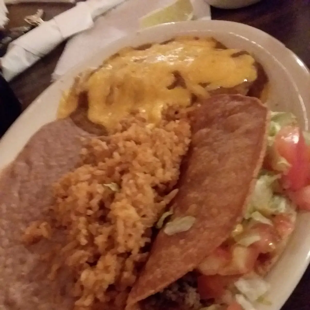 All Served with Rice & Beans & 2 Tortillas