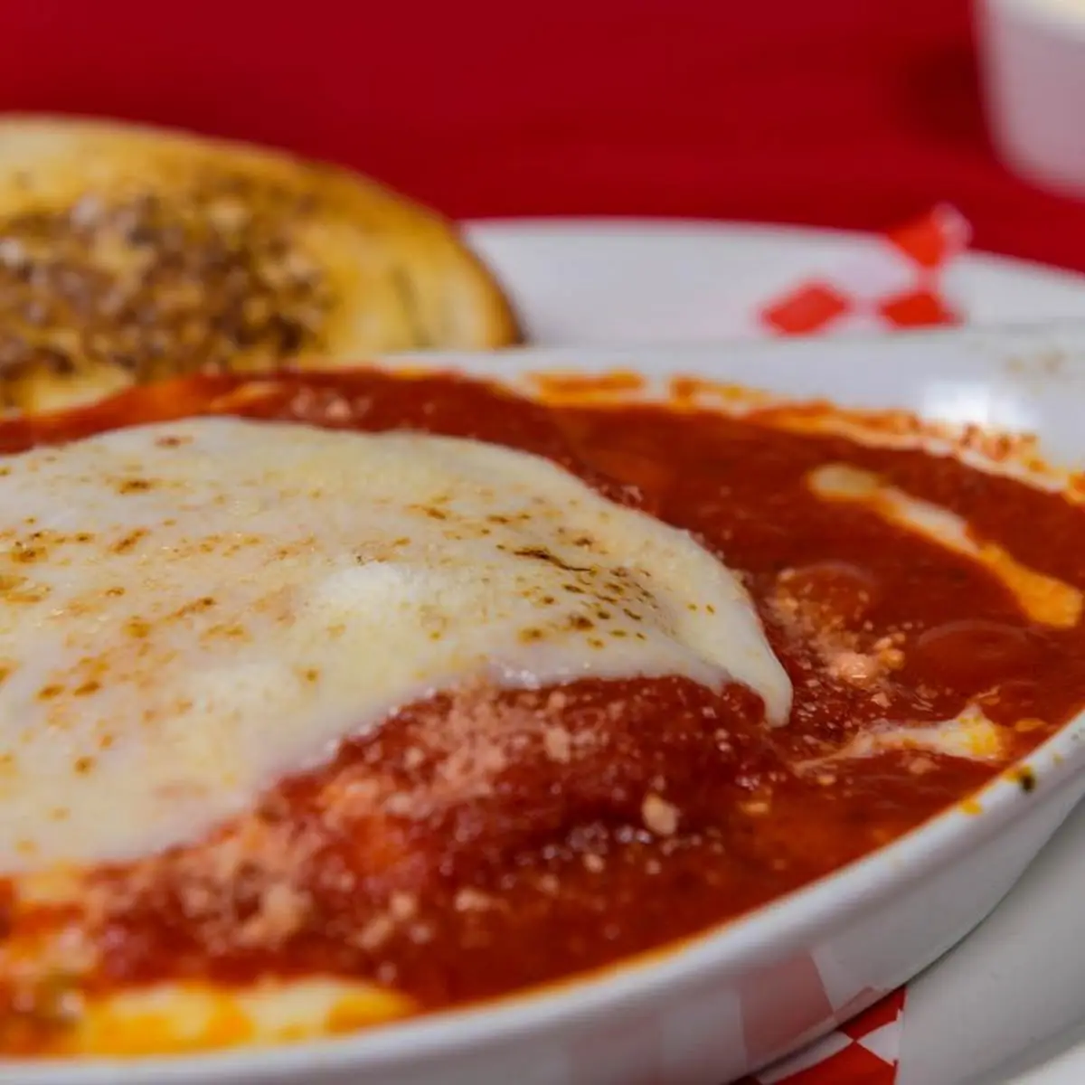 House-Made Marinara Grated Mozzarella Cheese