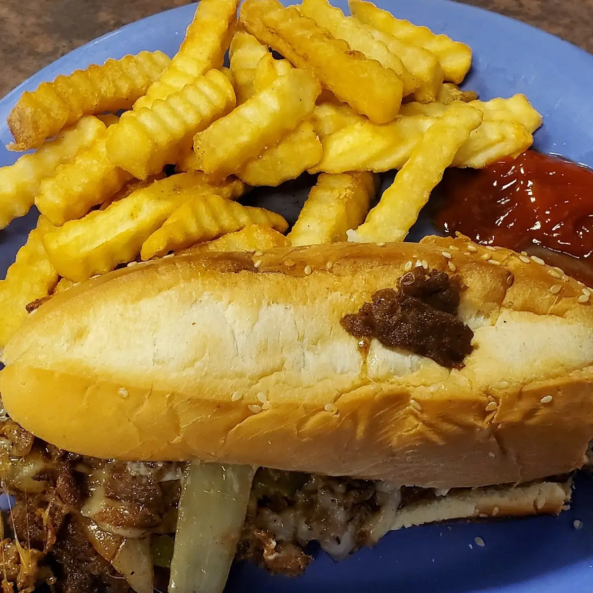 Philly Cheesesteak & Fries