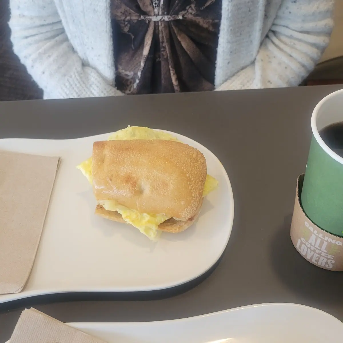Ham Egg and Cheese Sandwich