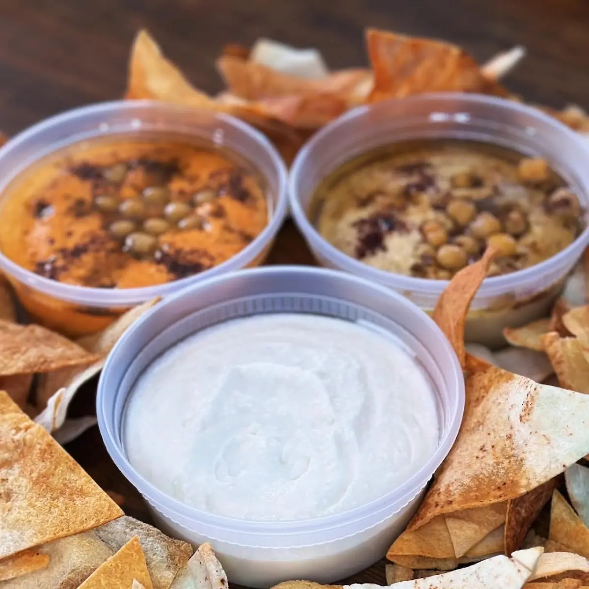 Toasted Pita chips