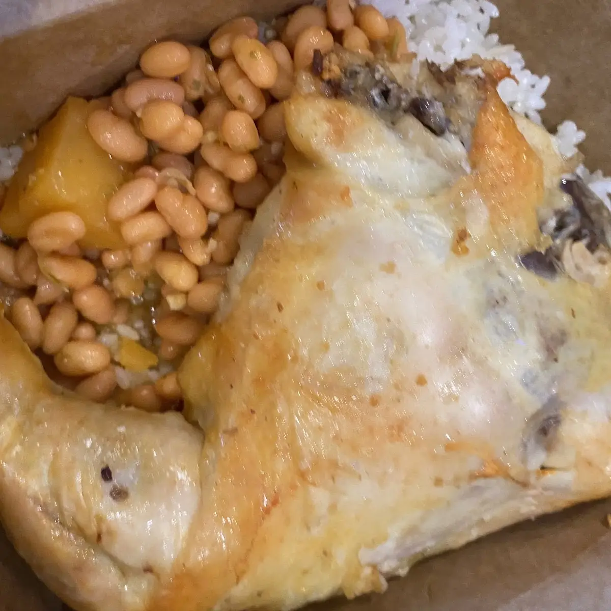 Rice Beans & Chicken