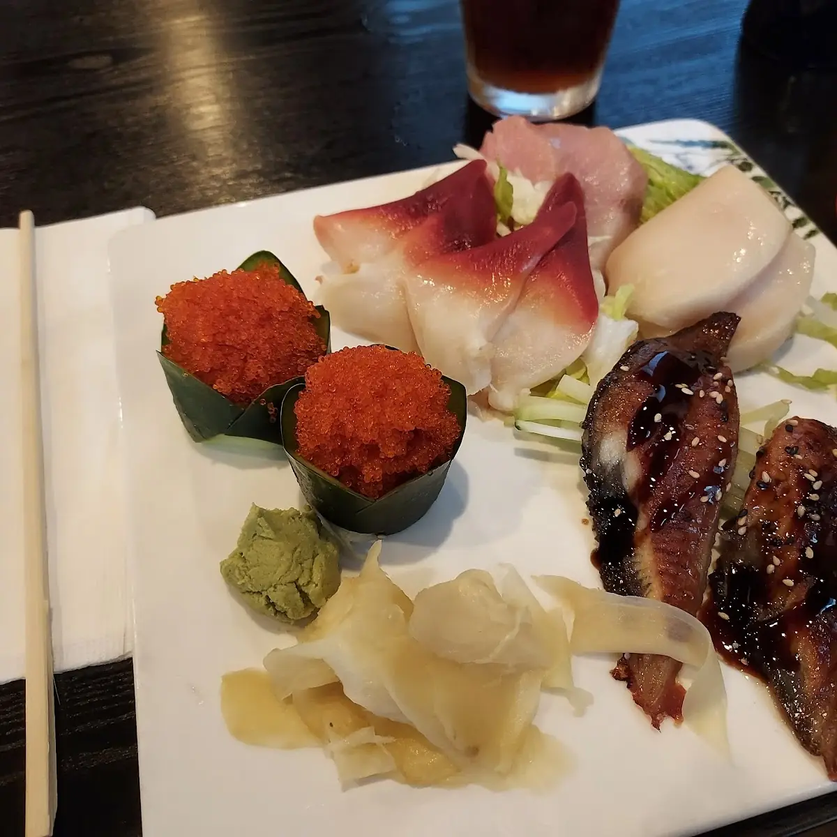 Smoked Salmon Shiro Maguro