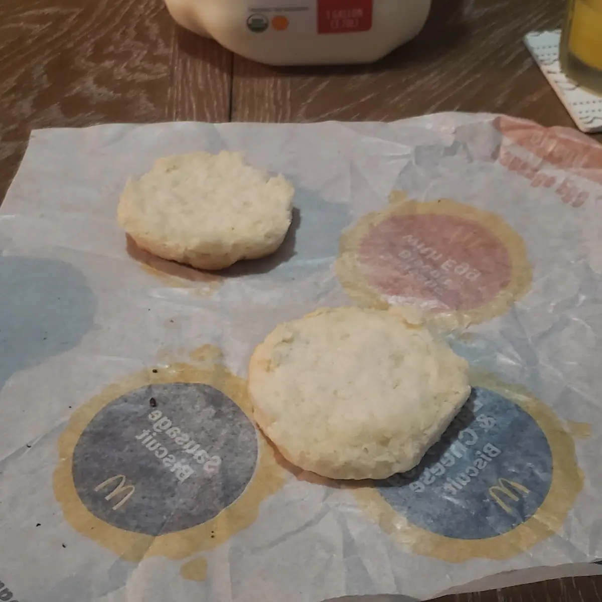 Sausage Biscuit I Ordered Lol
