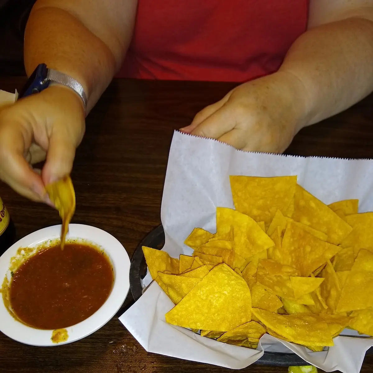 Refried Beans & Chips