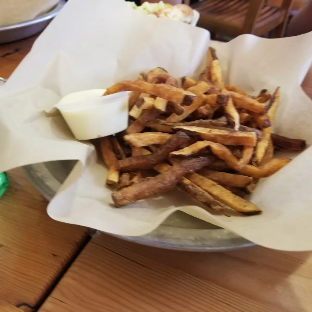 French Fries with Ranch Dressing