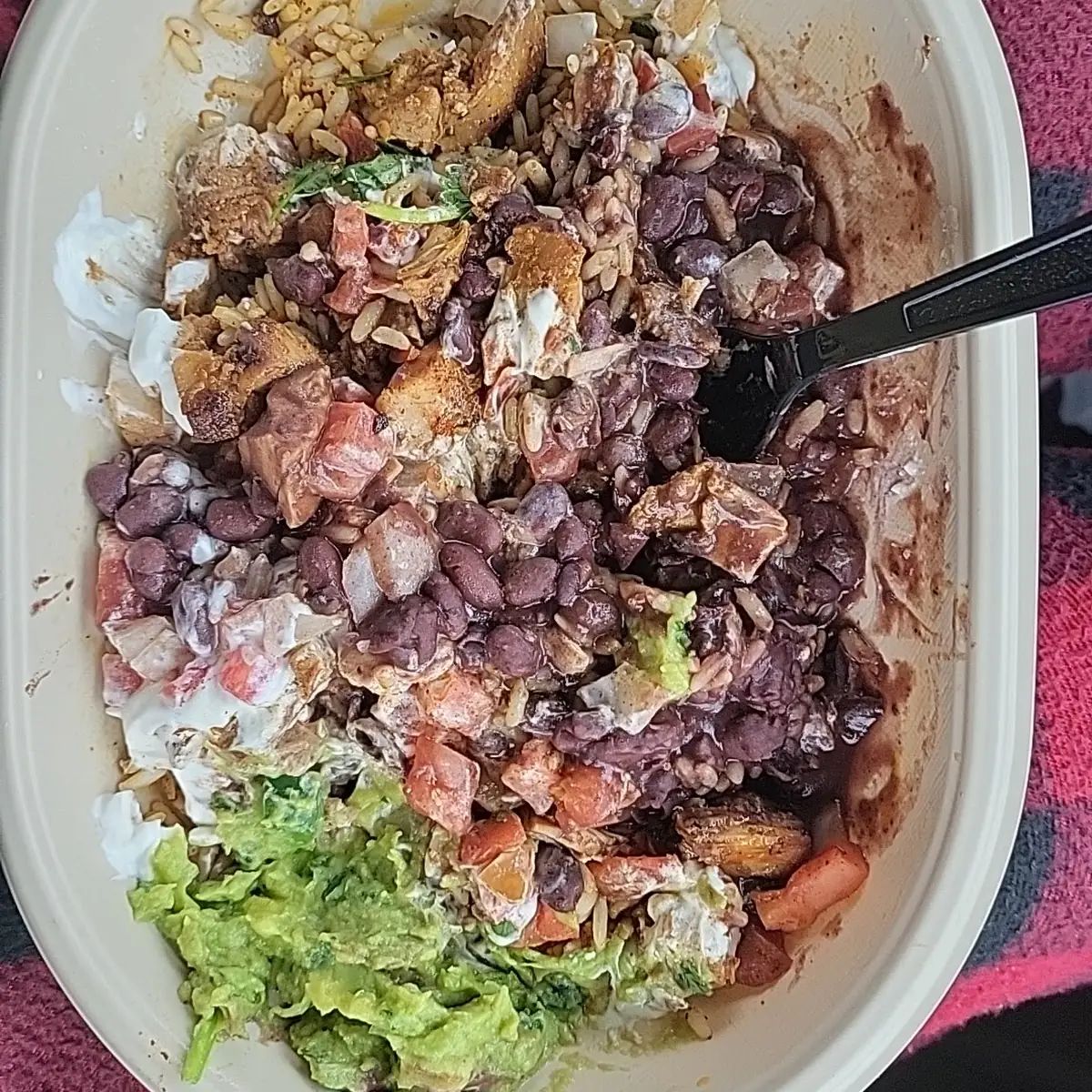 Adobo Chicken Spanish Rice Black Beans