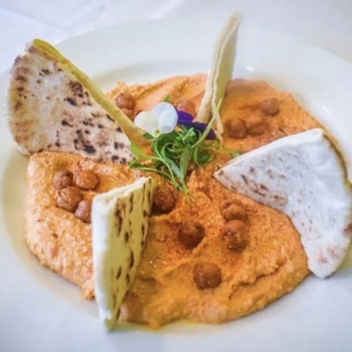 Hummus and Pita Bread