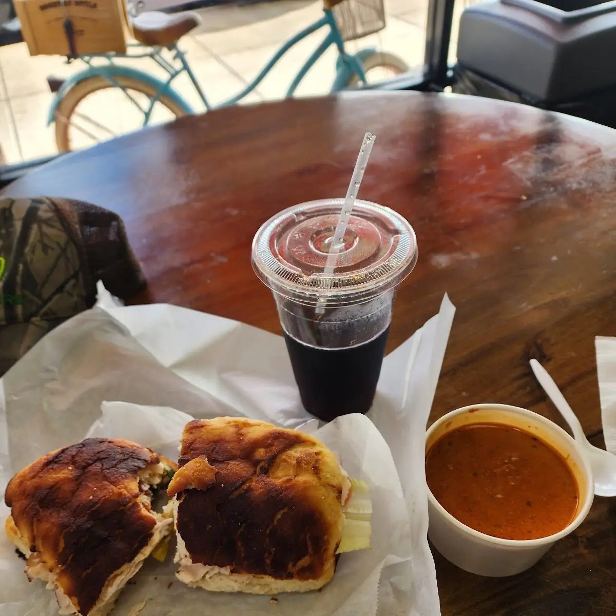 Americana and Tomato Basil Soup