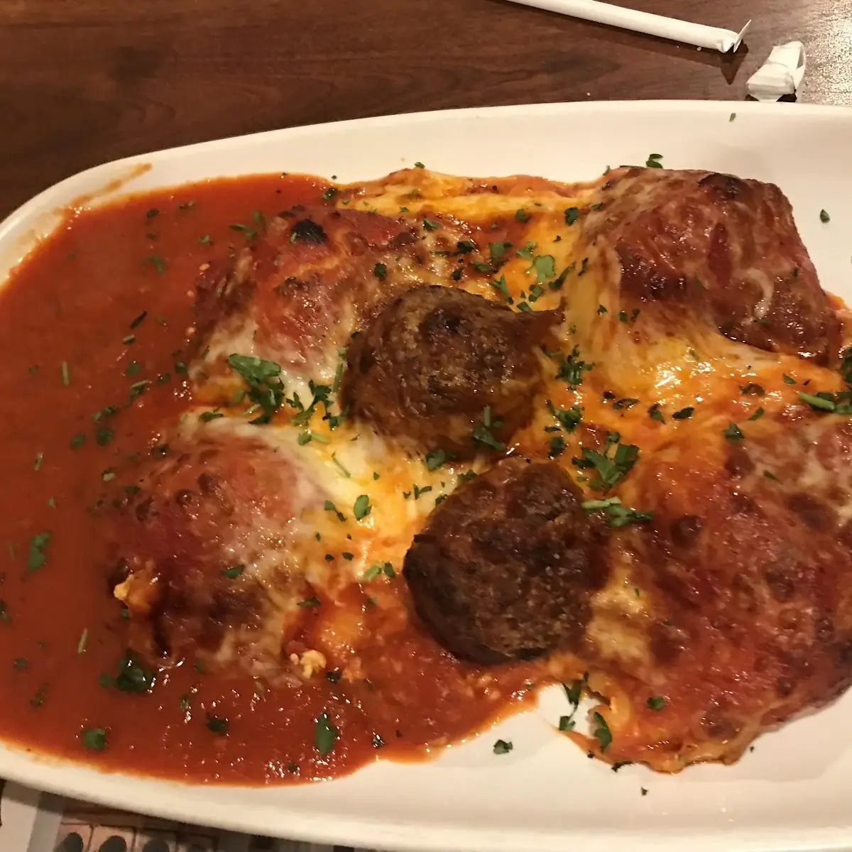 Meatball Parmigiana