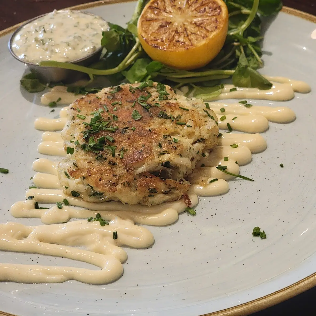 Crab Cake, Lucky's Restaurant & Bar
