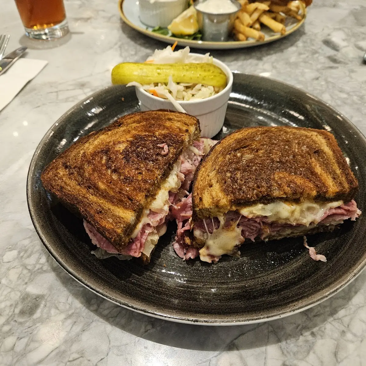 Ruben Sandwich, Lucky's Restaurant & Bar