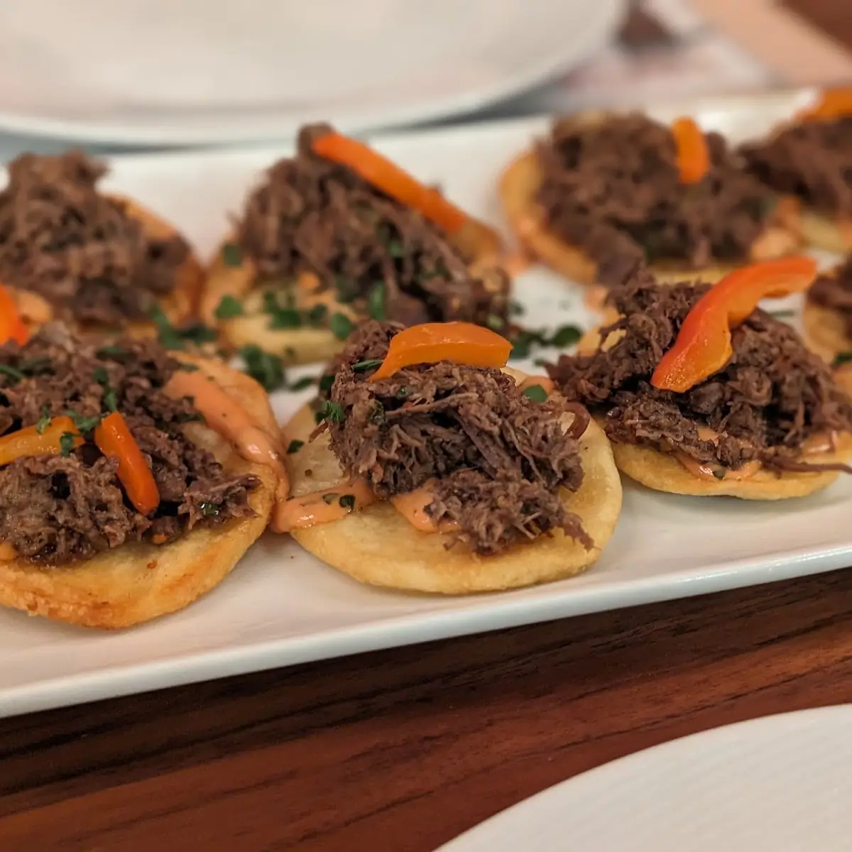 Smashed Potatoes with Beef Short Ribs