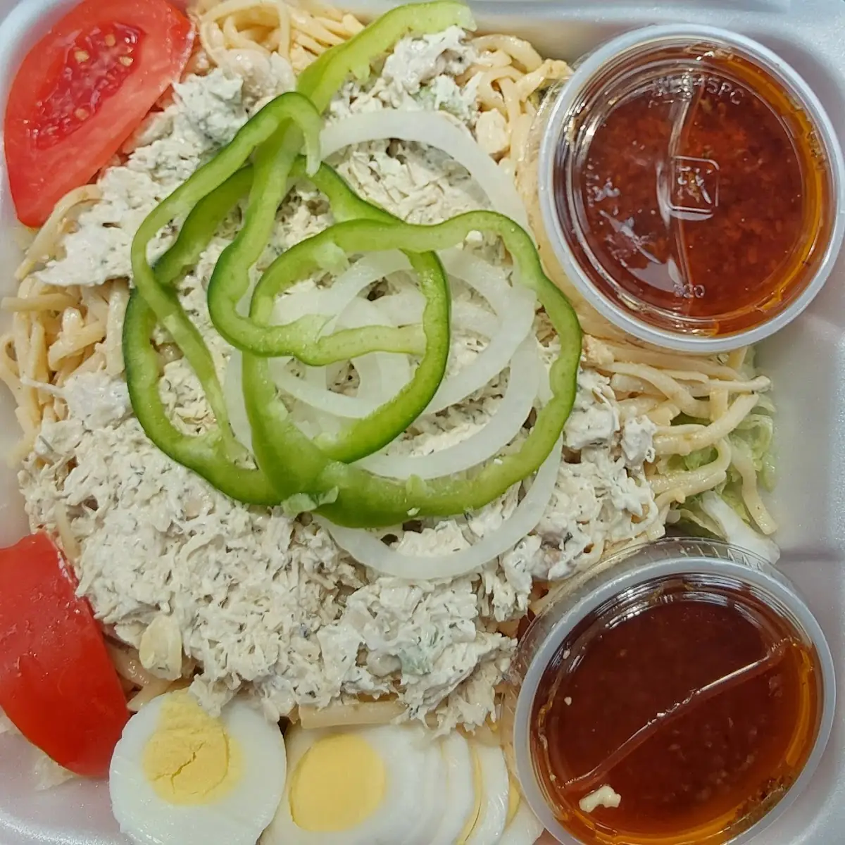 Mini Chicken Caesar Salad